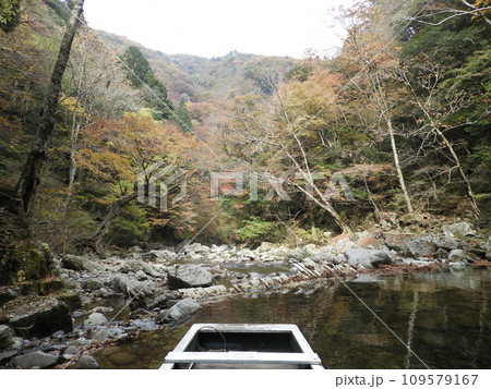 三段峡の美しい風景　11月 109579167