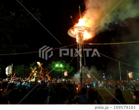 輪島大祭 大松明と神輿 輪島大祭 大松明と神輿 109579183
