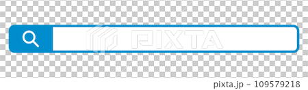 Internet search bar and blank space. vector. 109579218