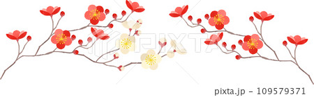 梅の花のイラスト 109579371