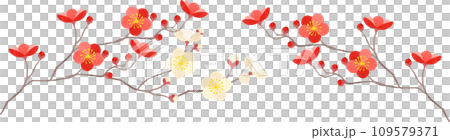 梅の花のイラスト 109579371
