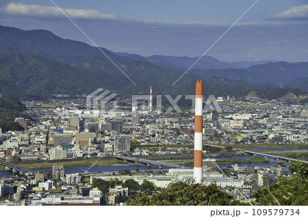 宮崎県延岡市　R5年冬　愛宕山より「 109579734
