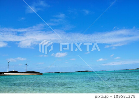 西の浜ビーチからの景色 宮古島 西の浜ビーチからの景色 宮古島 109581279