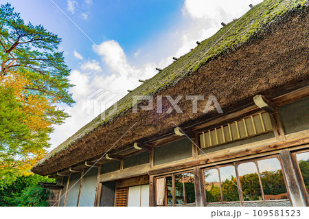 白川郷の紅葉 世界遺産 岐阜県 白川郷の紅葉 世界遺産 岐阜県 109581523
