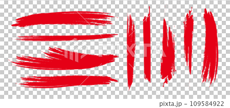 アナログタッチのテクスチャー素材。美しいブラシストローク アナログタッチのテクスチャー素材。美しいブラシストローク 109584922