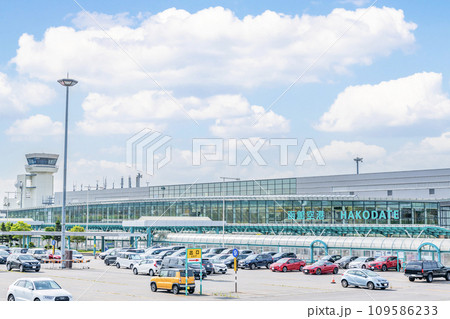 北海道函館市 晴天の函館空港 北海道函館市 晴天の函館空港 109586233