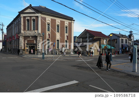 小樽 レトロな街角 堺町通り 小樽 レトロな街角 堺町通り 109586718