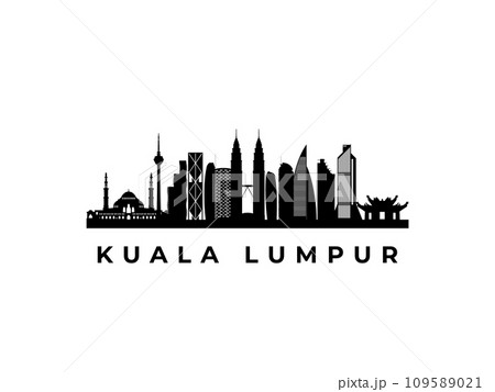 Vector Kuala Lumpur skyline. Vector Kuala Lumpur skyline. 109589021