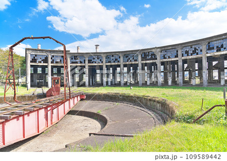 【旧豊後森機関庫】 大分県玖珠郡玖珠町岩室 109589442