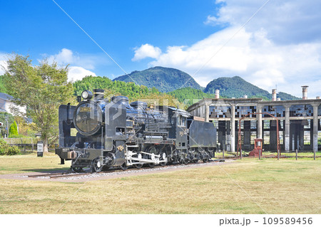 【旧豊後森機関庫】 大分県玖珠郡玖珠町岩室 【旧豊後森機関庫】 大分県玖珠郡玖珠町岩室 109589456