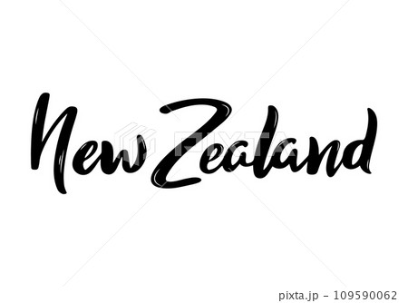 New Zealand Lettering.  109590062