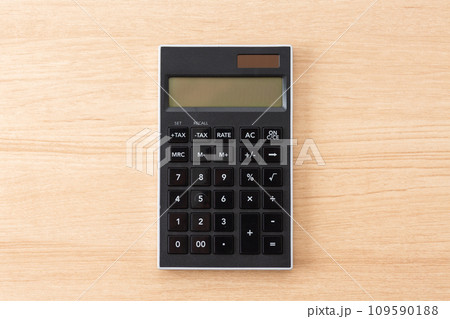 黒い電卓 黒い電卓 109590188