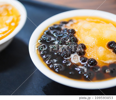 台湾スイーツ タピオカ入り豆花 台湾スイーツ タピオカ入り豆花 109593853