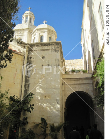ヴィア・ドロローサ エルサレムにて ヴィア・ドロローサ エルサレムにて 109593974