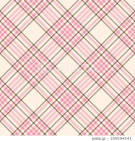 Tartan scotland seamless plaid pattern vector. Retro background fabric. Vintage check color square geometric texture for textile print, wrapping paper, gift card, wallpaper design. 109594541