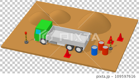 工事現場 109597616