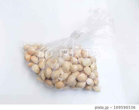ギンナンが入ったビニール袋 109598536