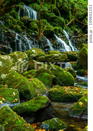 元滝伏流水 秋田県にかほ市観光名所 109602201