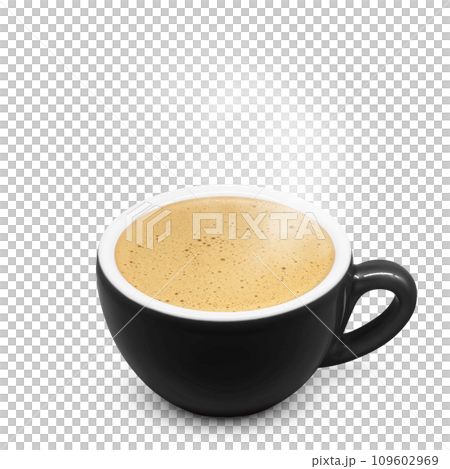 歐蕾咖啡插畫真實 歐蕾咖啡插畫真實 109602969