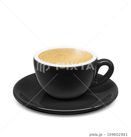 カフェオレのイラスト リアル 109602981