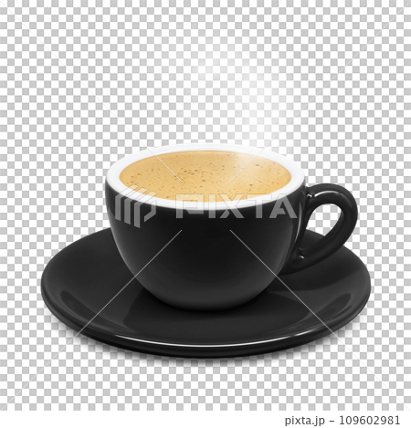 カフェオレのイラスト リアル 109602981
