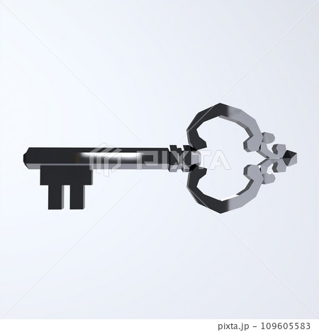 Key isolated on white background Key isolated on white background 109605583