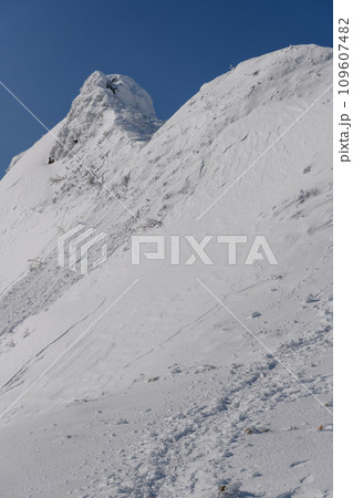 冬の剣ヶ峰山山頂 109607482