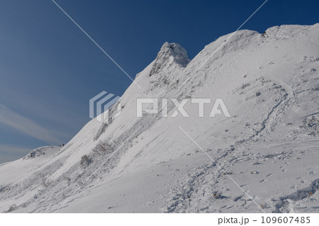 冬の剣ヶ峰山山頂 109607485