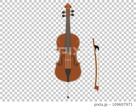 Illustration inspired by a cello Illustration inspired by a cello 109607971