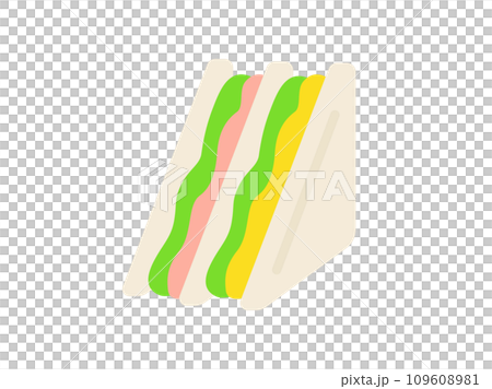 Illustration of sandwich icon 109608981