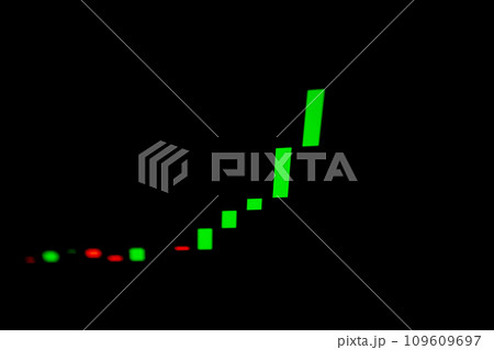 Stock market exchange candlestick chart graph close up, macro, Day trading concept. candle sticks on screen up close, technical analysis business abstract blur bg, forex wide background texture Stock market exchange candlestick chart graph close up, macro, Day trading concept. candle sticks on screen up close, technical analysis business abstract blur bg, forex wide background texture 109609697