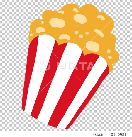 Popcorn Illustration 109609819