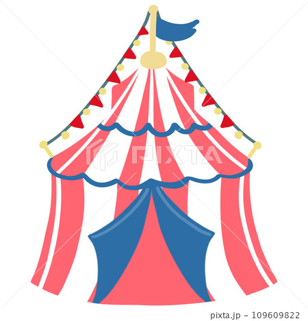 Circus Tents, Carnival Elements Circus Tents, Carnival Elements 109609822