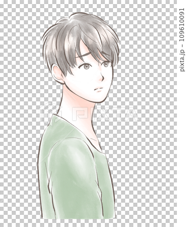 A man looking somewhere and looking anxious A man looking somewhere and looking anxious 109610091