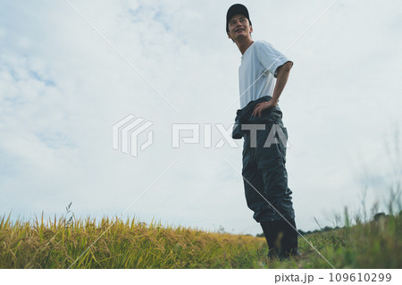rice farming 109610299