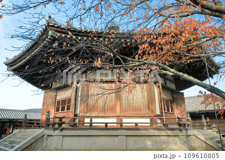 世界遺産　聖徳宗総本山法隆寺東院　国宝　夢殿 109610805