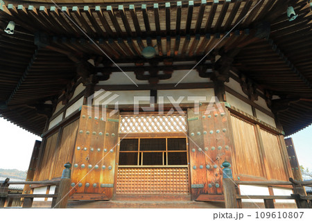 世界遺産 聖徳宗総本山法隆寺東院 国宝 夢殿の写真素材 [109610807] - PIXTA