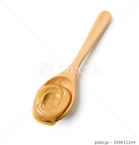 Spoon of Peanut Butter. Generative ai 109611144