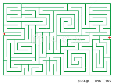 迷路のイラスト素材 [109611405] - PIXTA