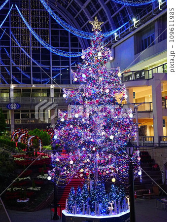 サッポロファクトリーのジャンボクリスマスツリー  サッポロファクトリーのジャンボクリスマスツリー  109611985
