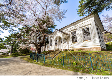 暖かな春の日と旧函館博物館一号 暖かな春の日と旧函館博物館一号 109612369