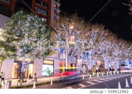 《東京都》六本木・冬のクリスマスイルミネーション 109612662