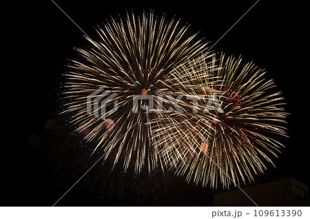 秩父夜祭冬の花火 秩父夜祭冬の花火 109613390