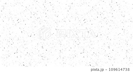 Black and white mottled seamless pattern. Small grunge sprinkles, particles, dust and spots wallpaper. Noise grain repeating background. Overlay random grit texture. Vector dotted backdrop Black and white mottled seamless pattern. Small grunge sprinkles, particles, dust and spots wallpaper. Noise grain repeating background. Overlay random grit texture. Vector dotted backdrop 109614738