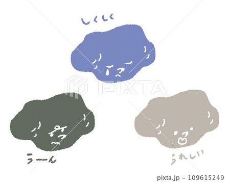 犬の表情イラスト 109615249