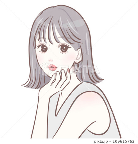 女性・女の子のイラスト素材 109615762