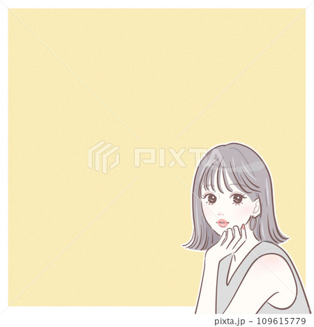 女性・女の子のイラスト素材 109615779