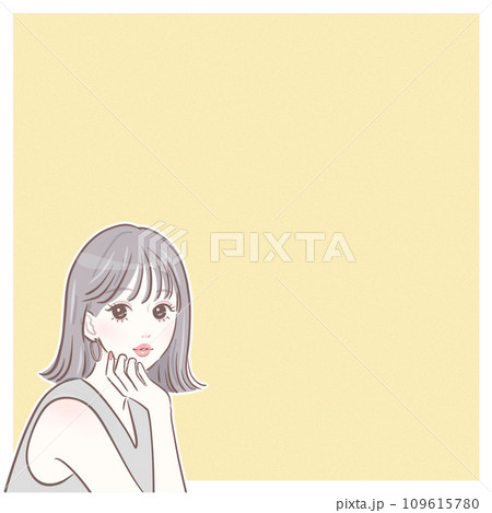 女性・女の子のイラスト素材 109615780