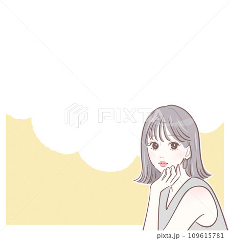 女性・女の子のイラスト素材 女性・女の子のイラスト素材 109615781