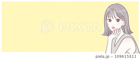 女性・女の子のイラスト素材 109615811